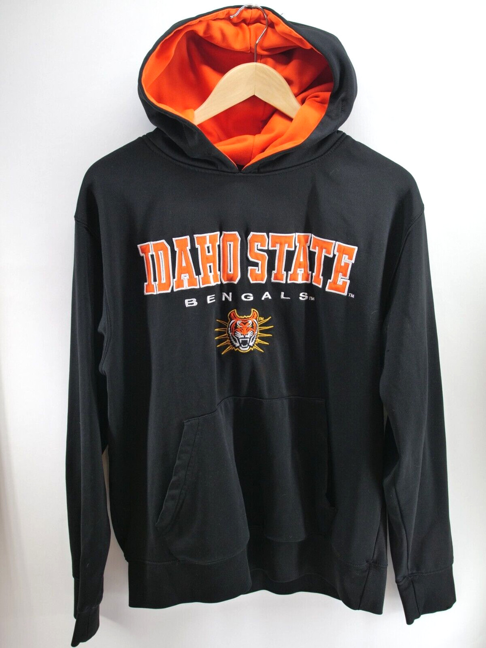Idaho State Bengals NCAA Black Colosseum Athletic Hoodie Mens‎ XL